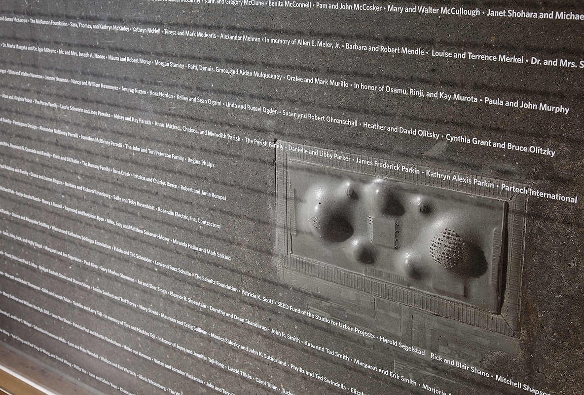 California Academy of Sciences Donor Wall | CHENG Design