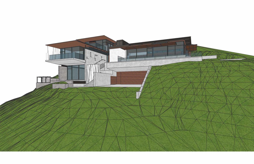 Tiburon House - Computer Drawing | CHENG Design