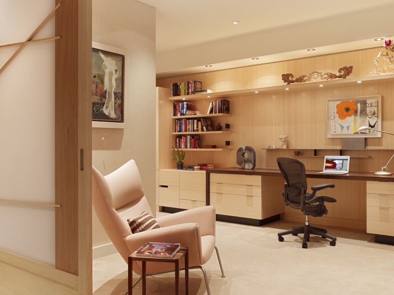 San Francisco High-Rise Remodel - Library | CHENG Design