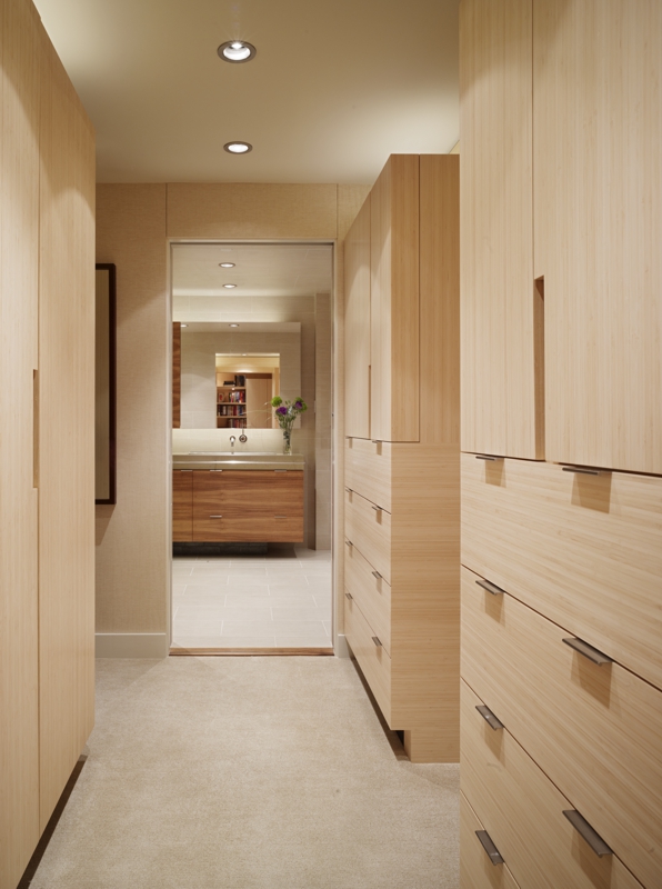 San Francisco High-Rise Remodel - Walk-in Closet | CHENG Design