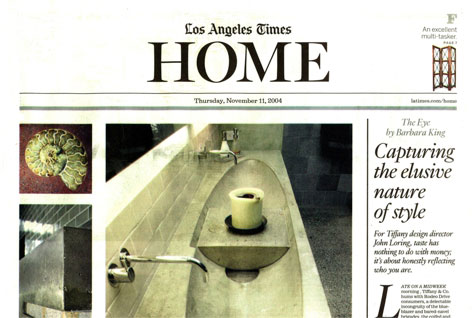 LOS ANGELES TIMES HOME — Cover Story