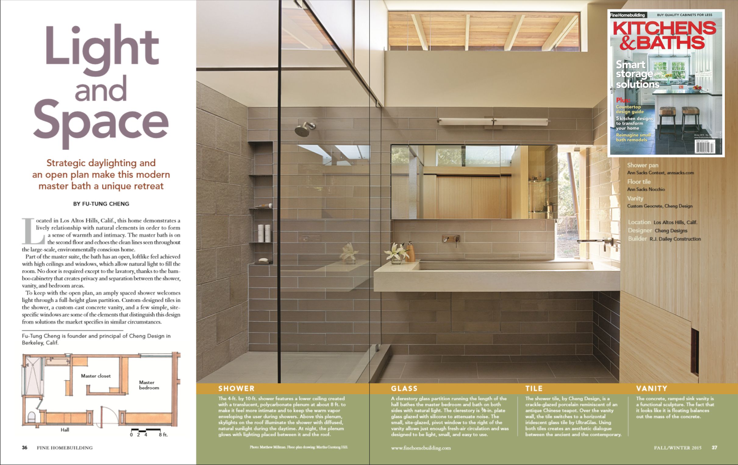 Kitchens and Baths Annual Issue: Light and Space