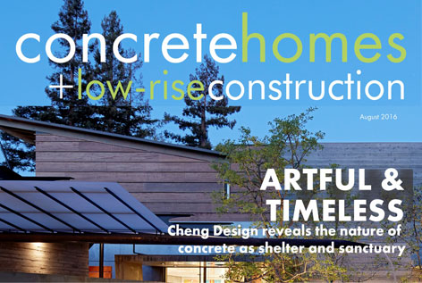 CONCRETE HOMES — Featured Cover